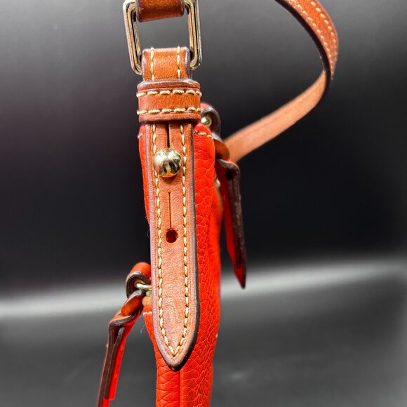 Dooney & Bourke Women's Pebble Grain Crossbody Shoulder Bag Leather Salmon - Picture 4 of 16